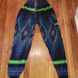 Juniors Boho Jogger Style Pants